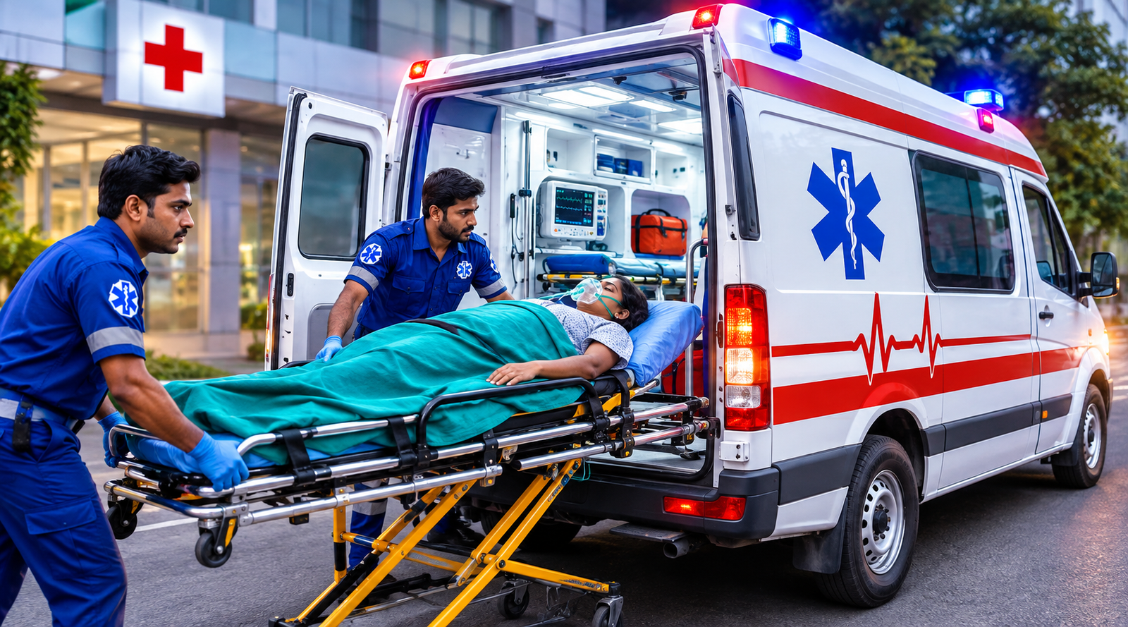 Emergency Medical Ambulance